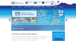 Desktop Screenshot of colexiojaimebalmes.com